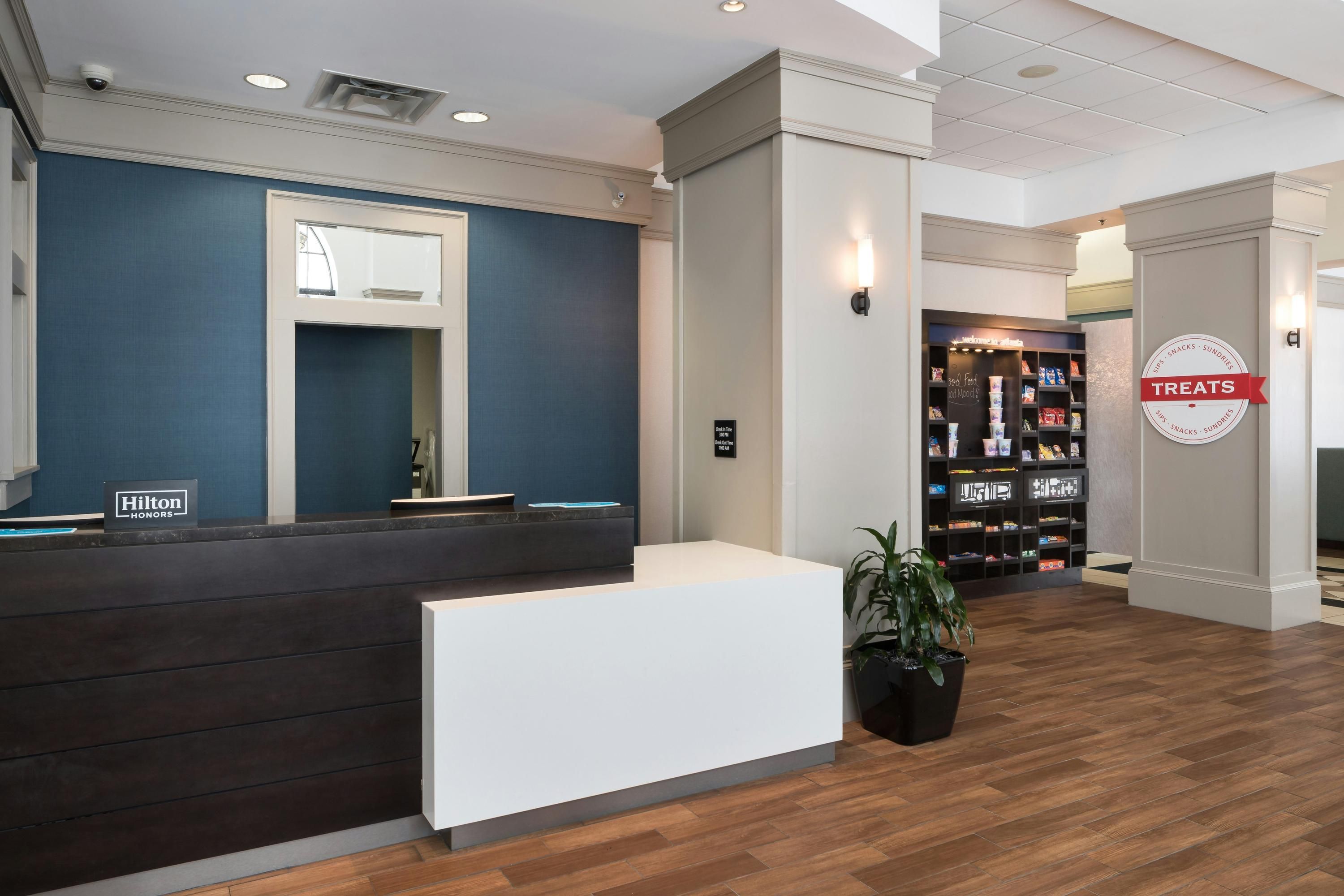 Front desk