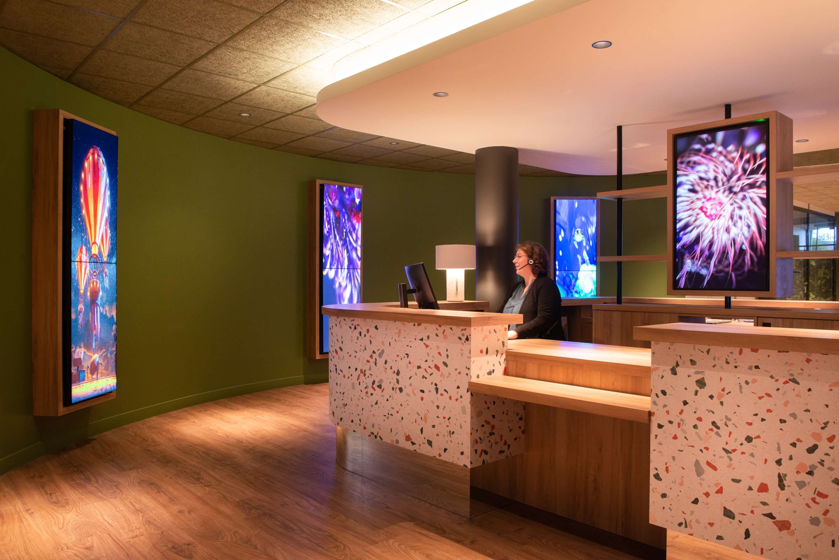Front desk