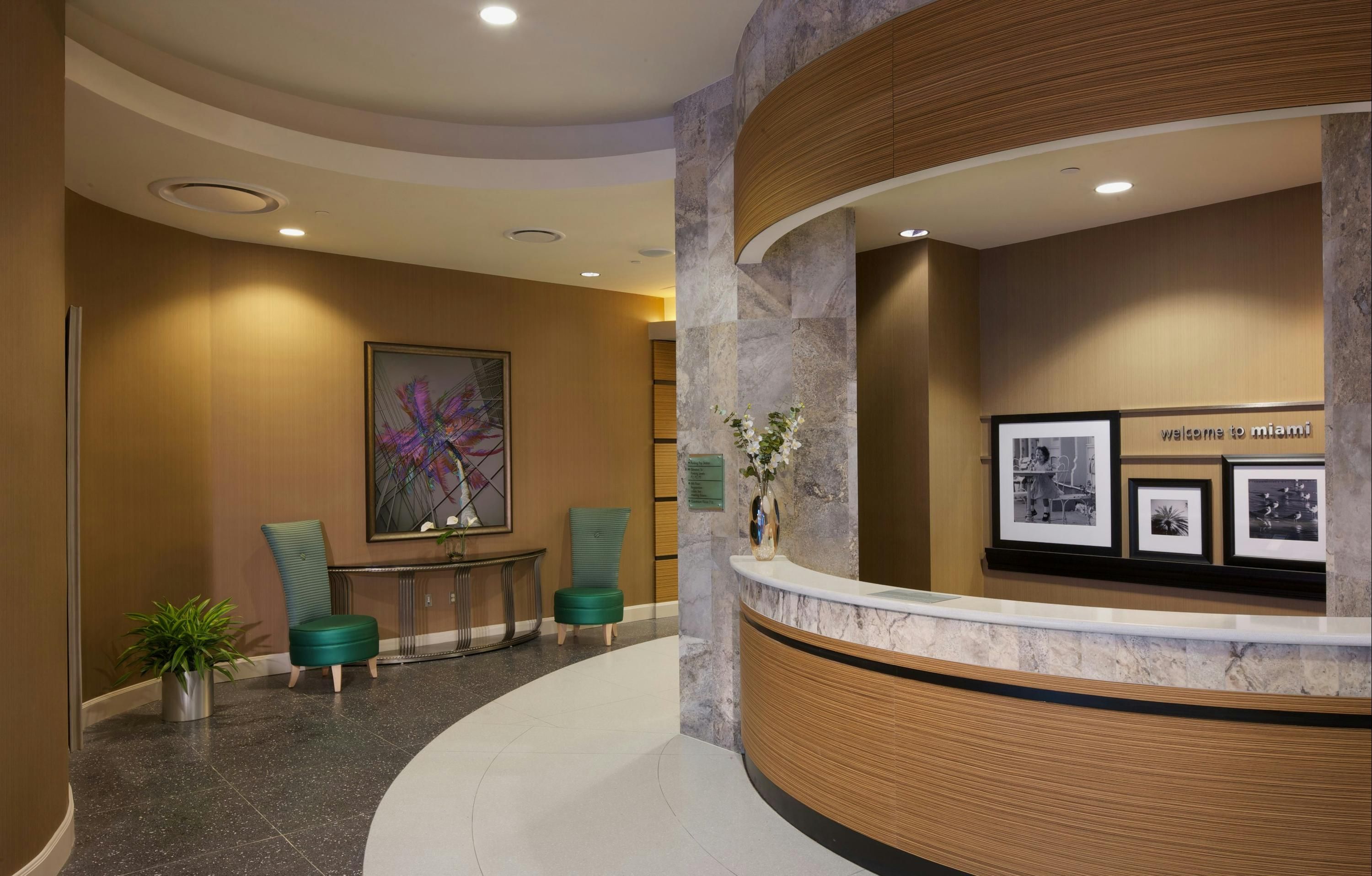 Front desk