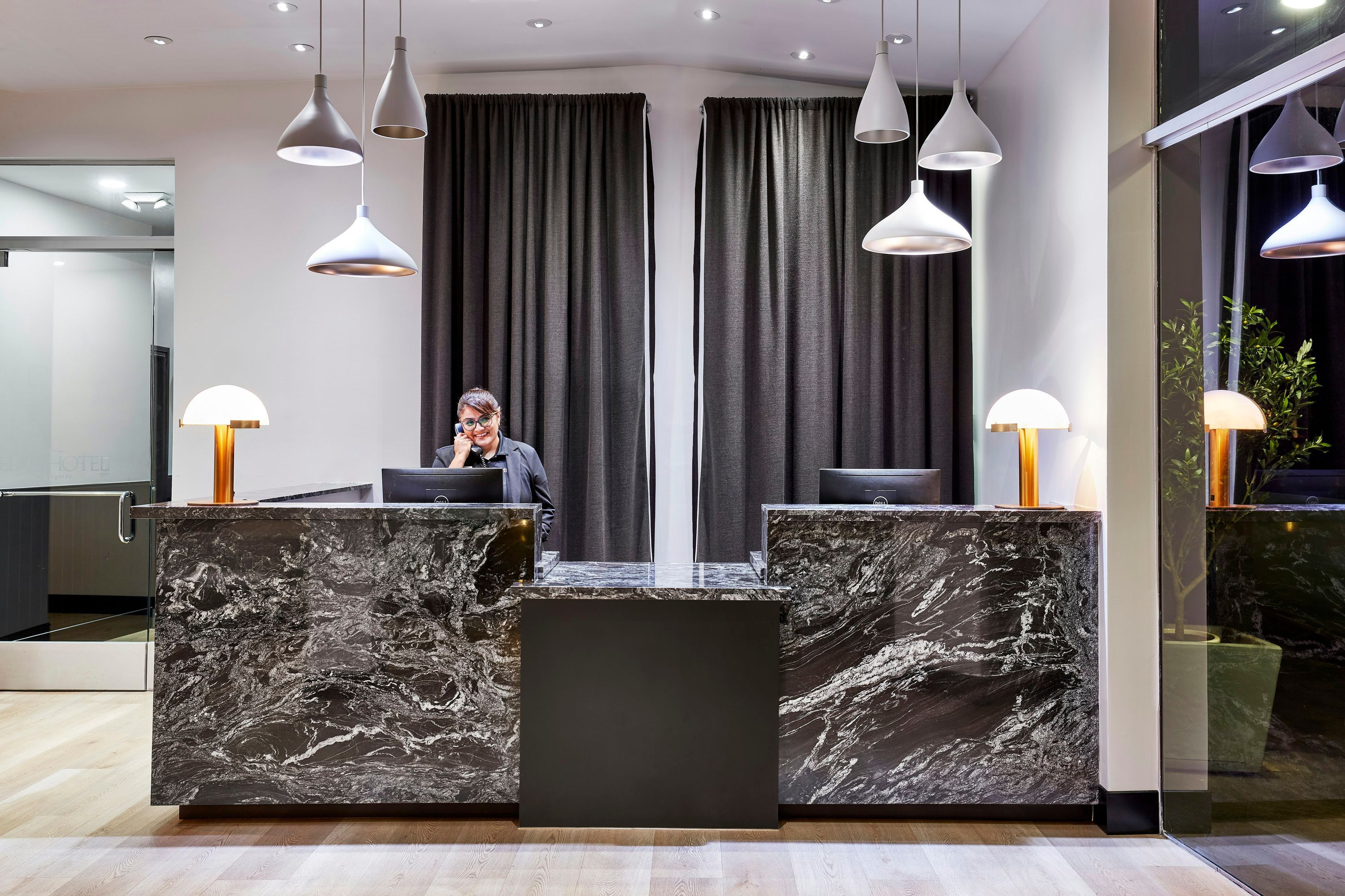 Front desk