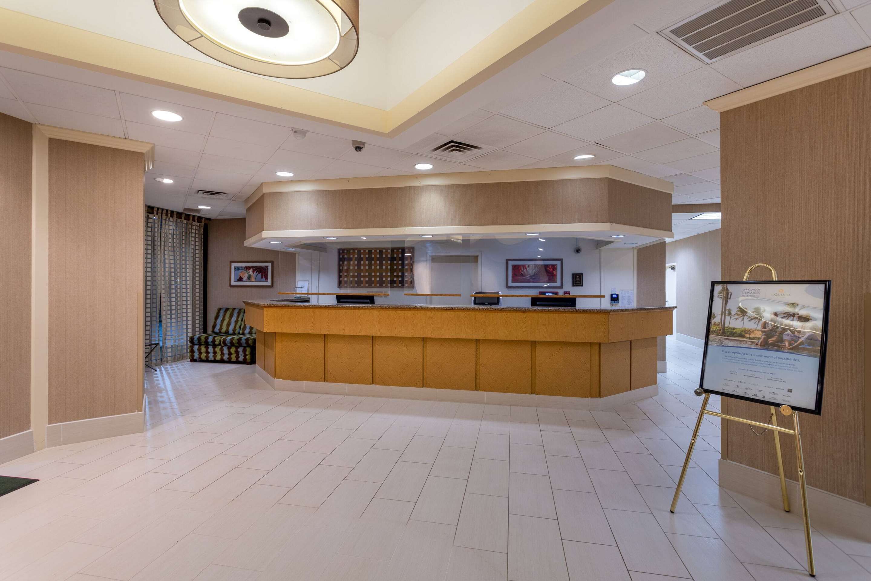 Front desk