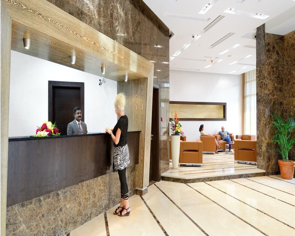 Front desk