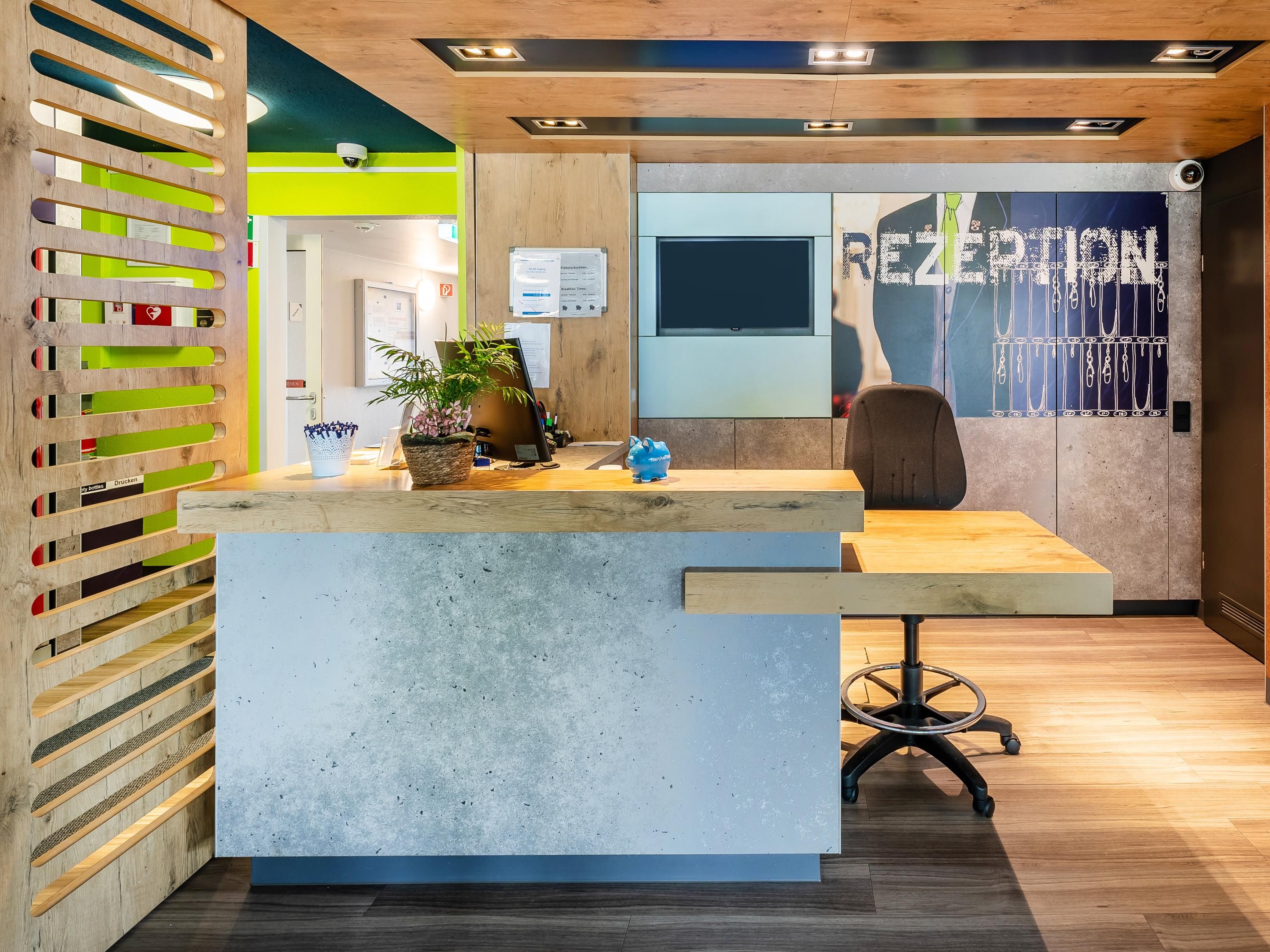 Front desk