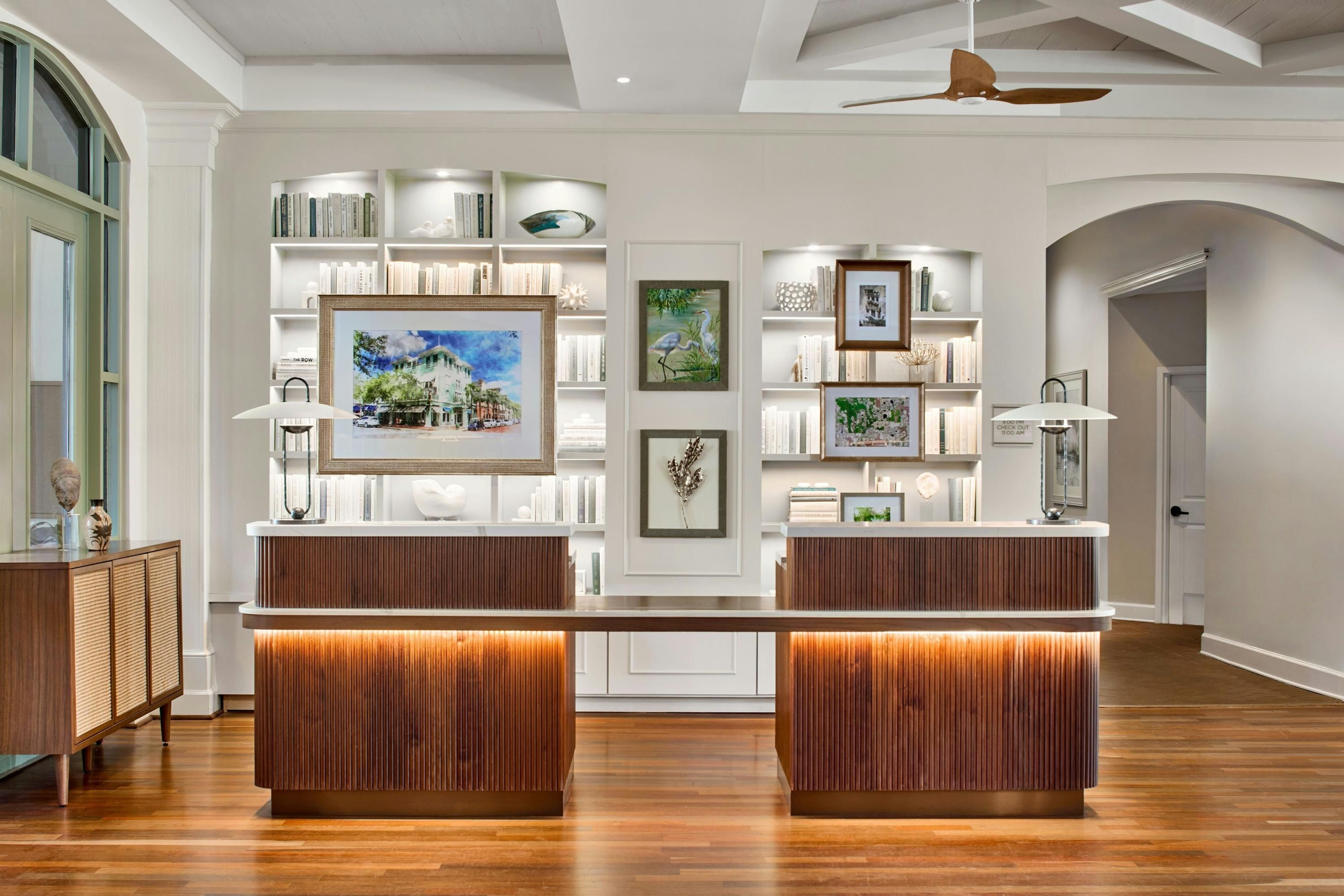 Front desk