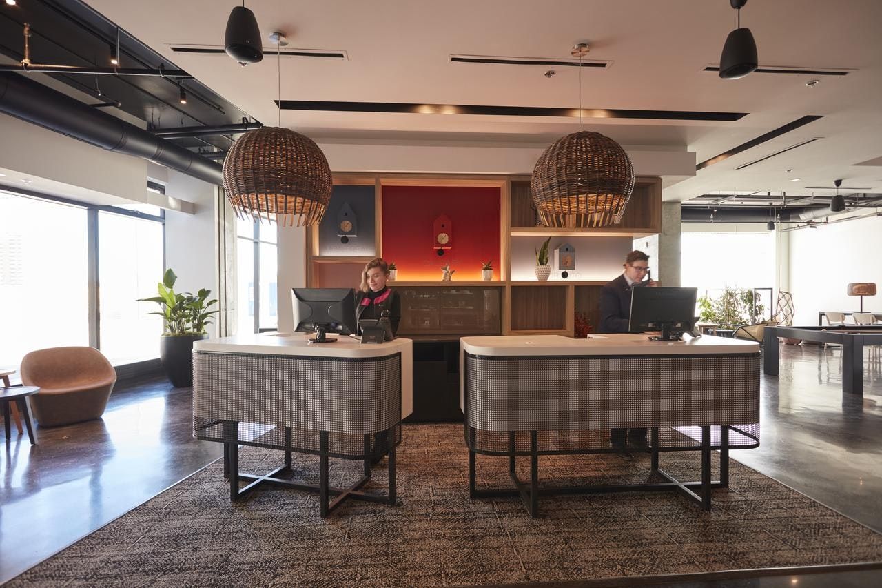 Front desk