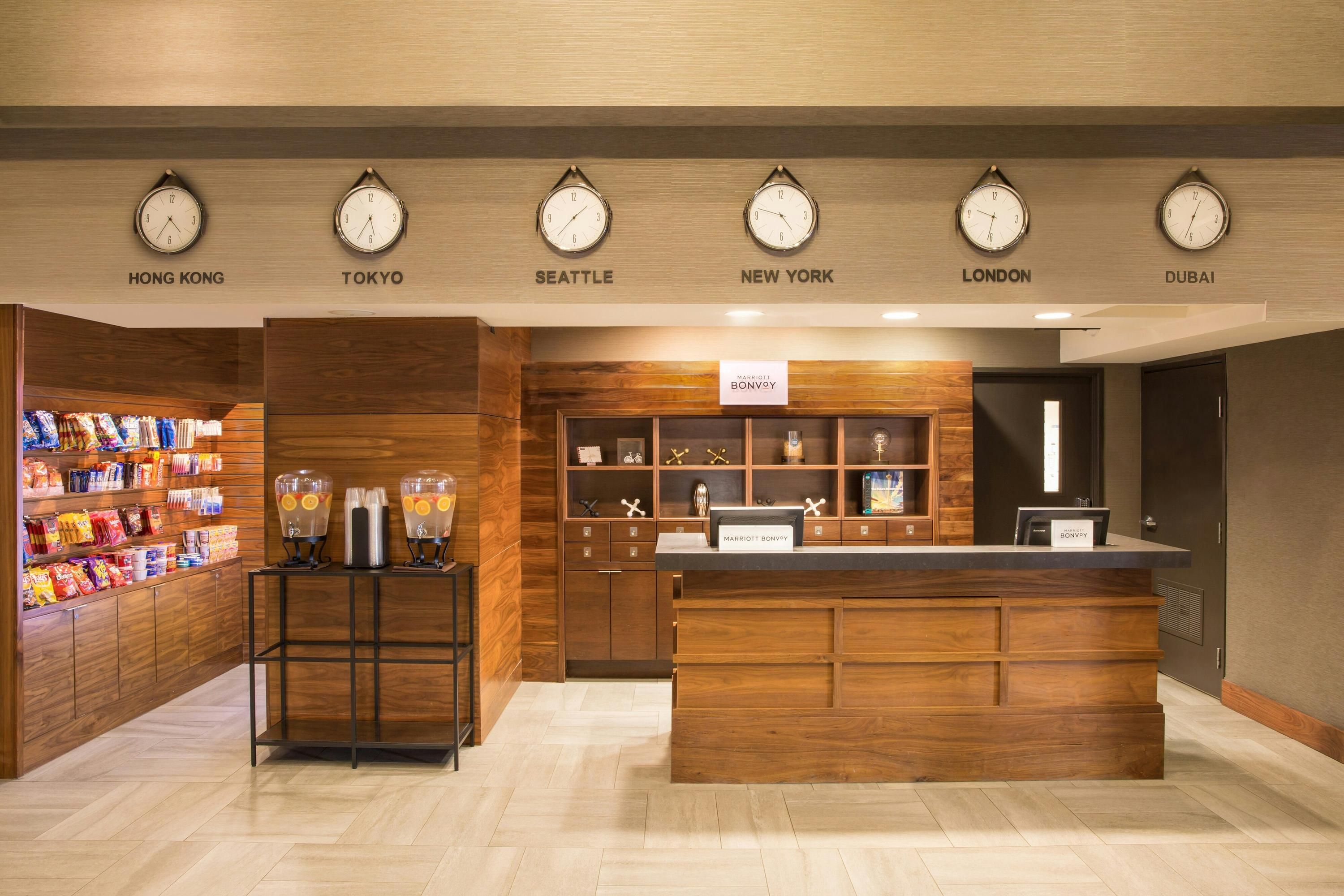 Front desk