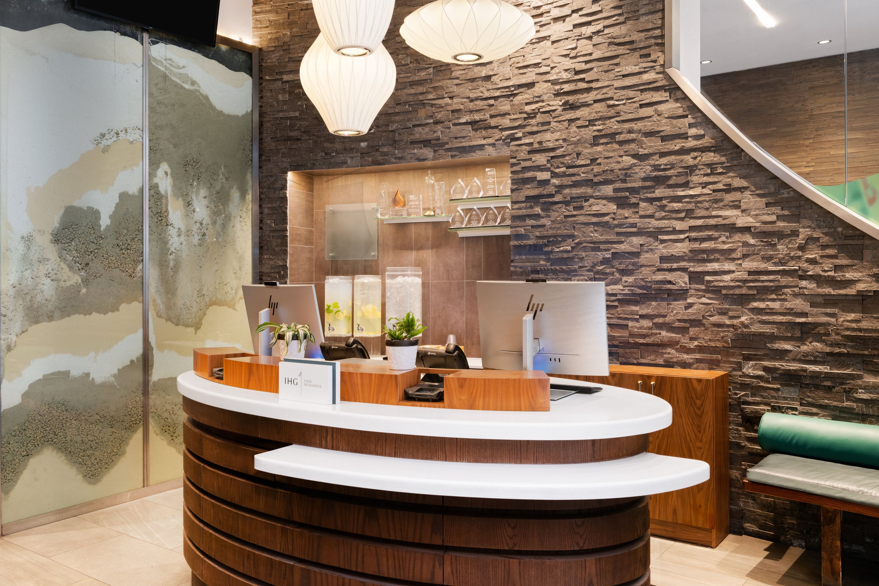 Front desk