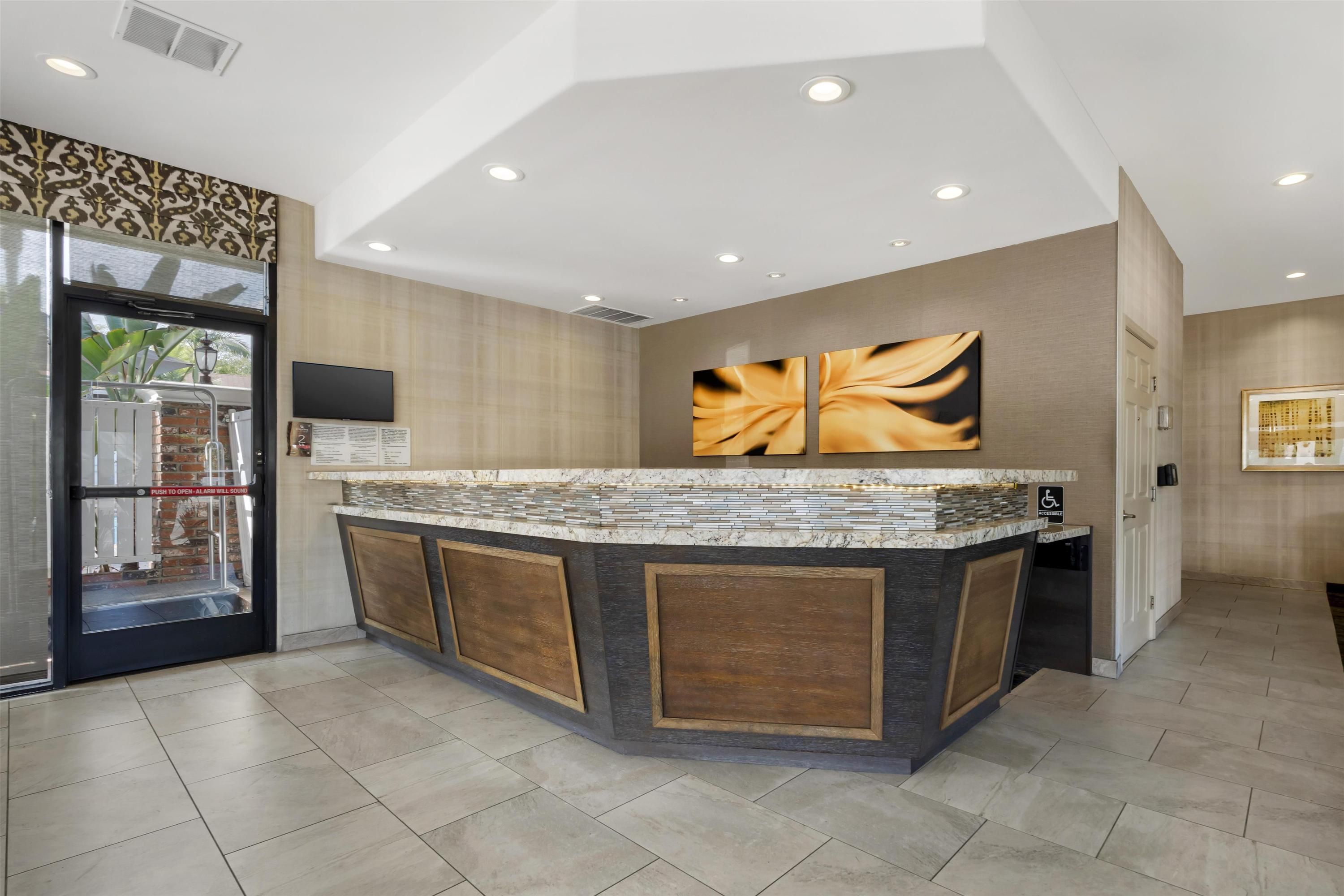 Front desk