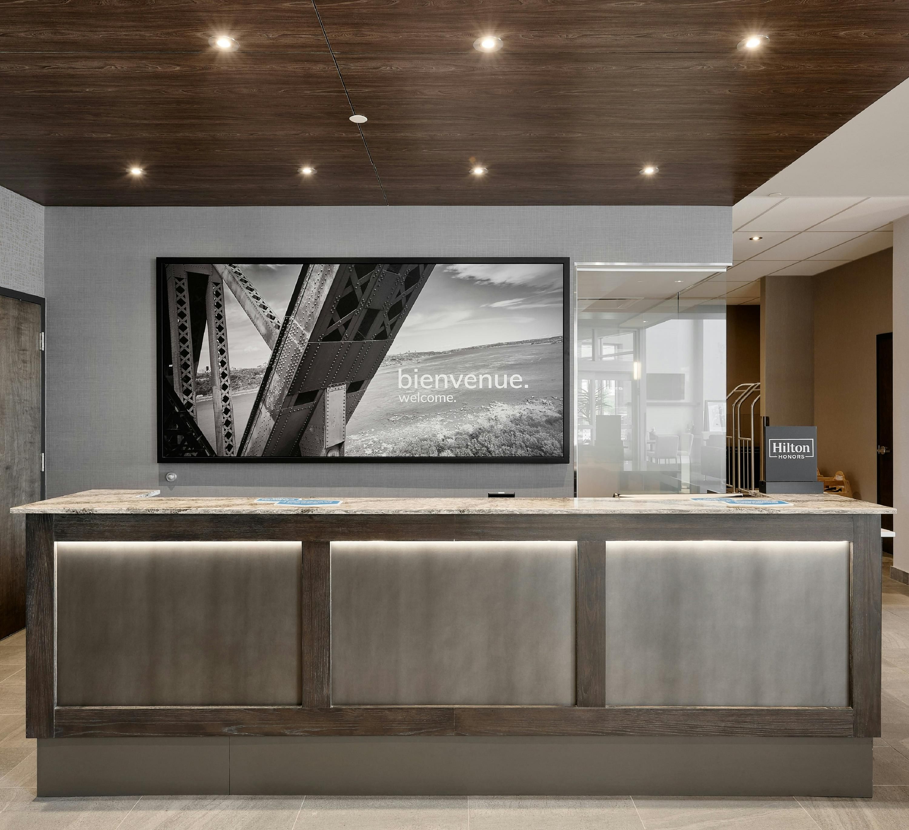 Front desk
