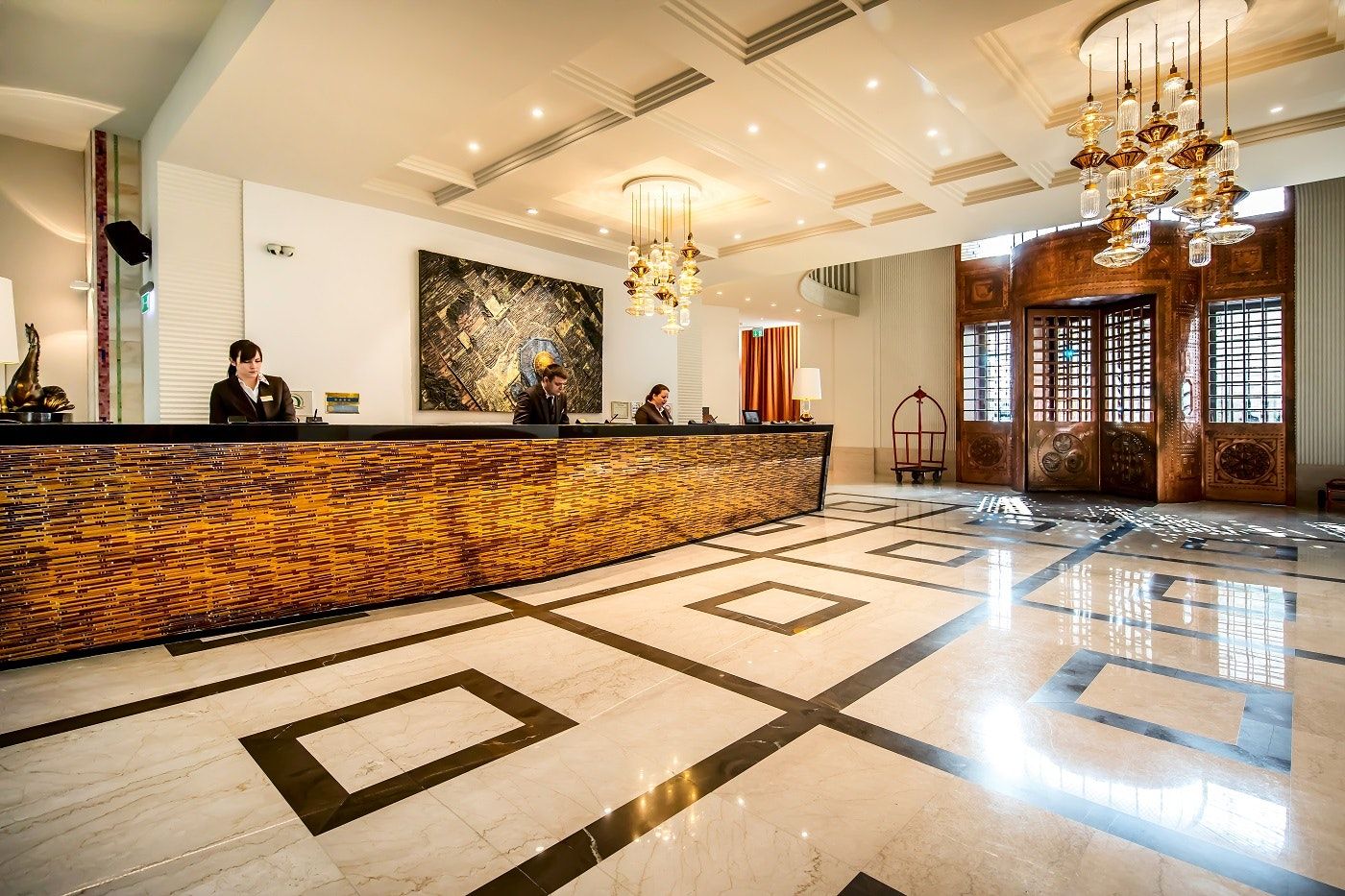 Front desk