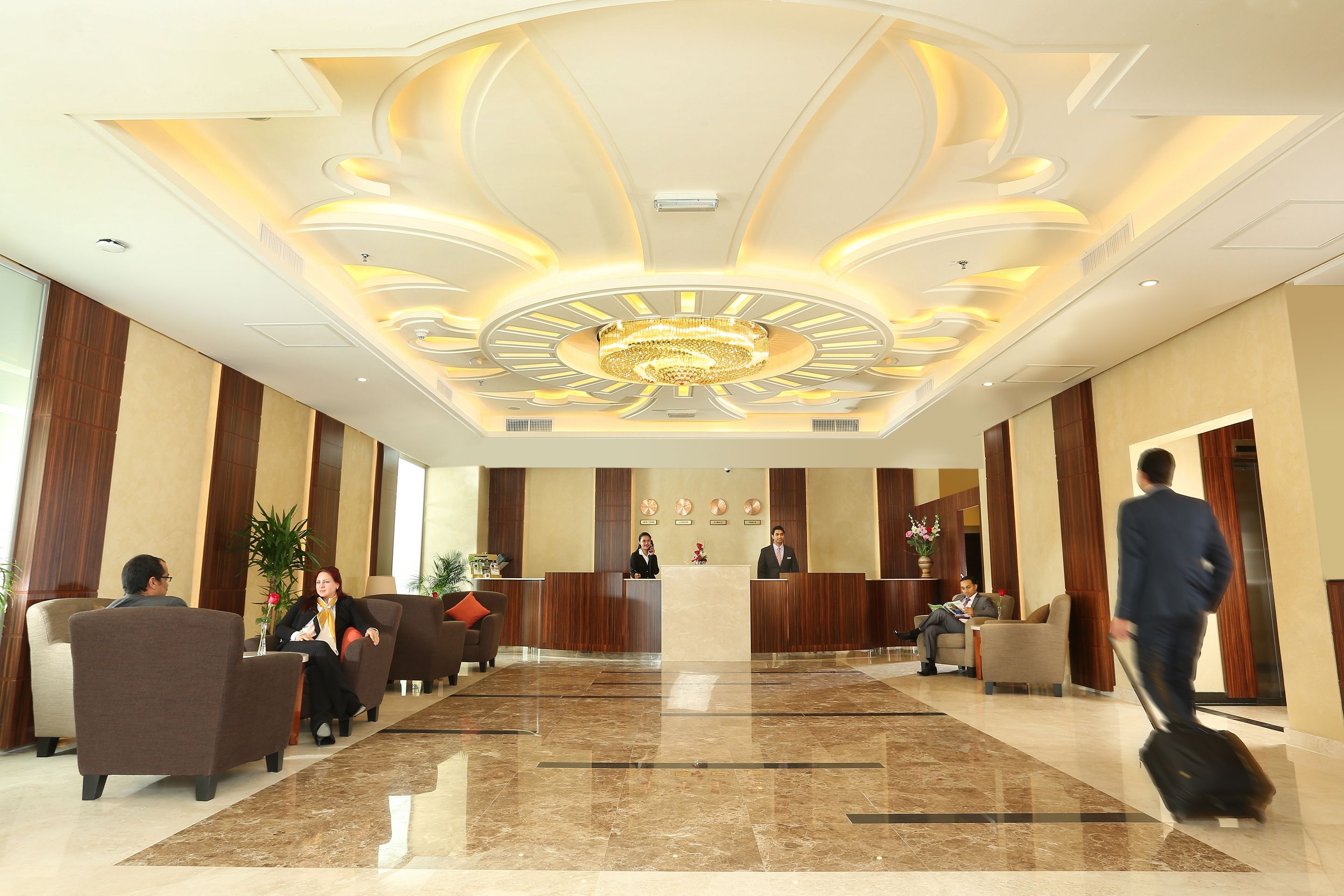 Front desk