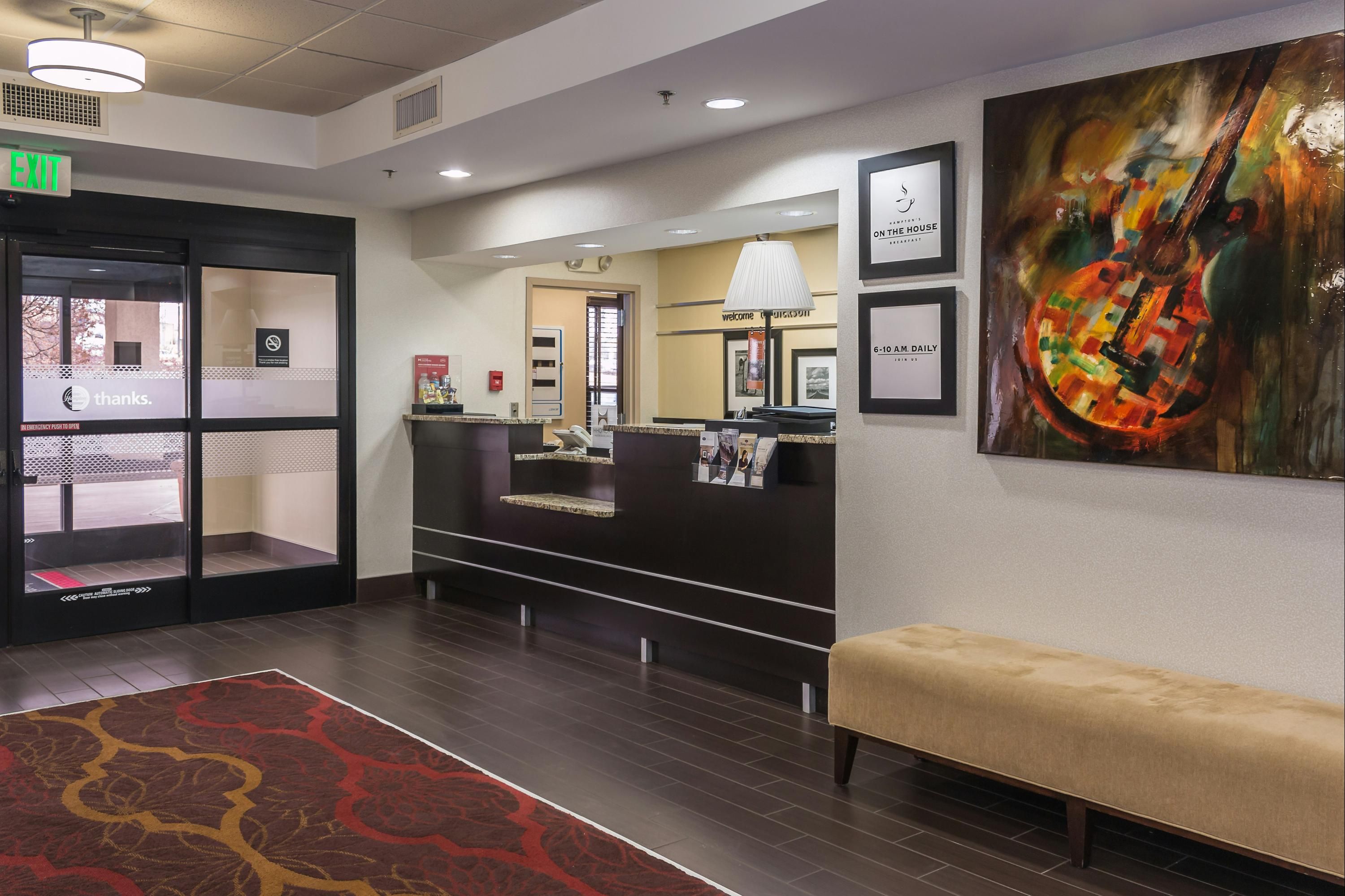 Front desk