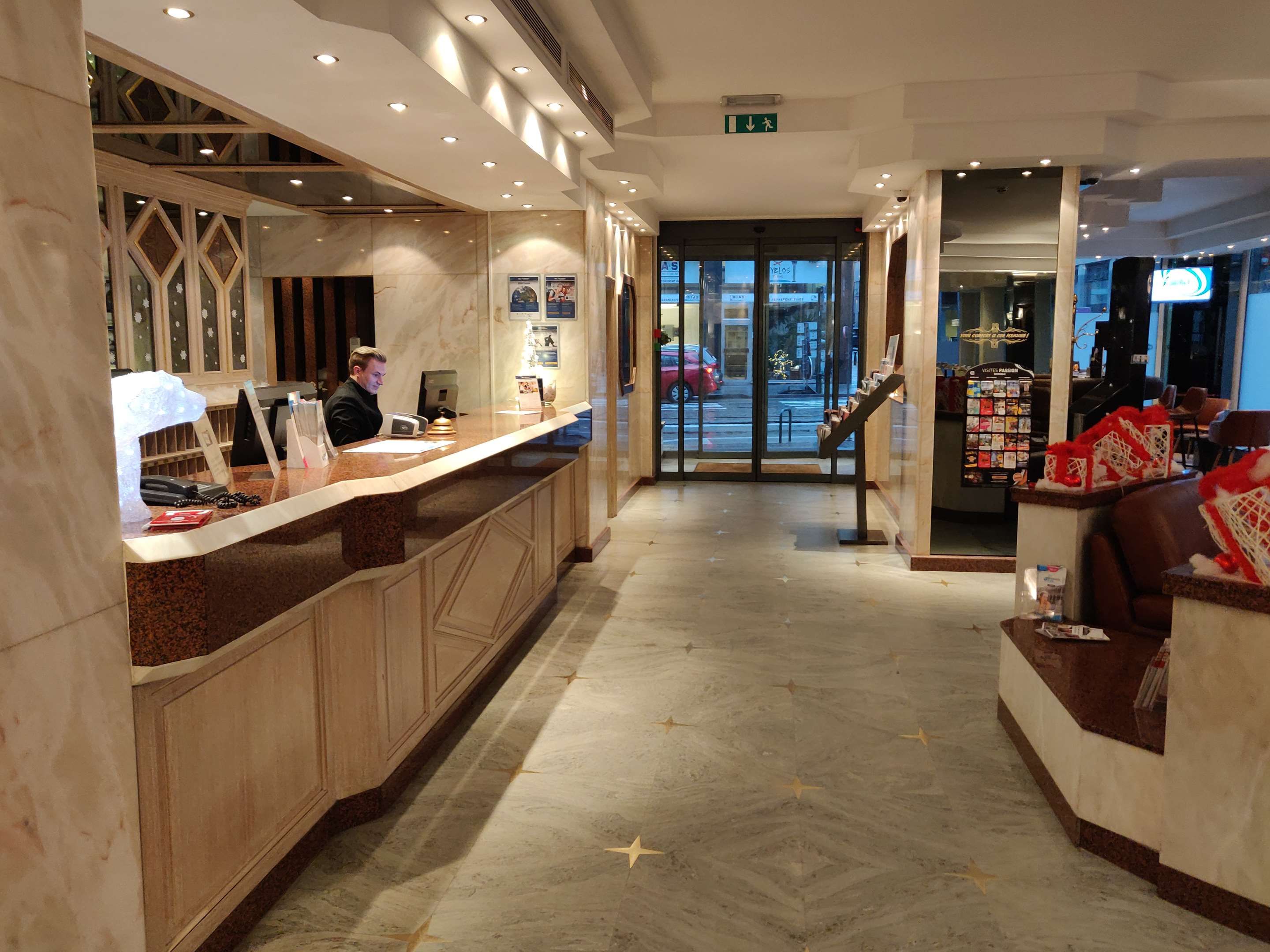 Front desk