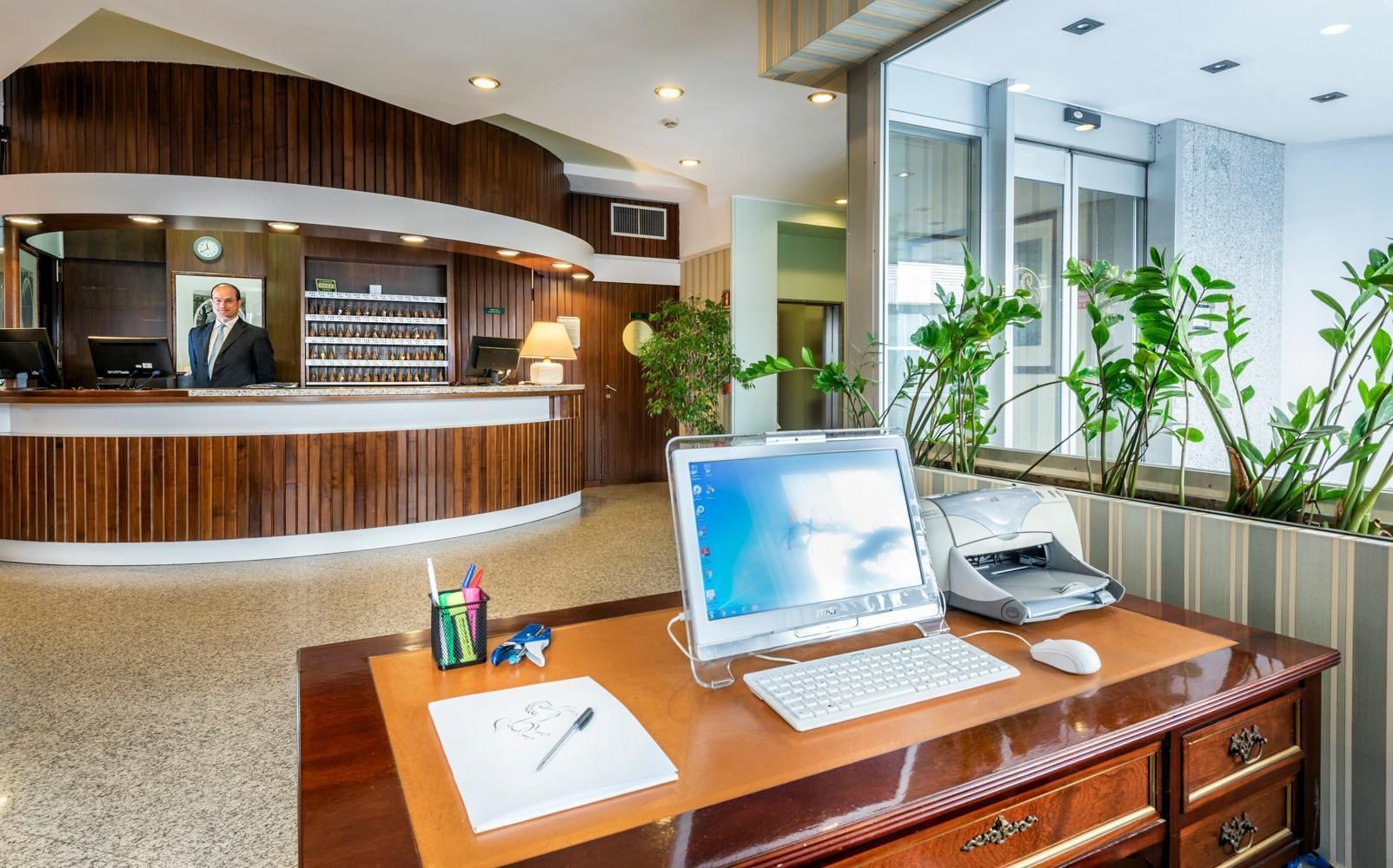 Front desk