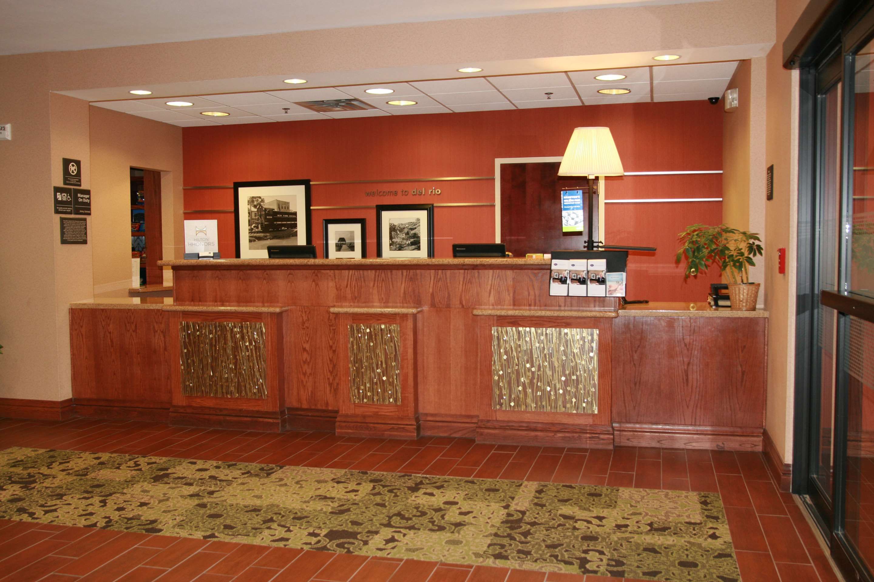 Front desk