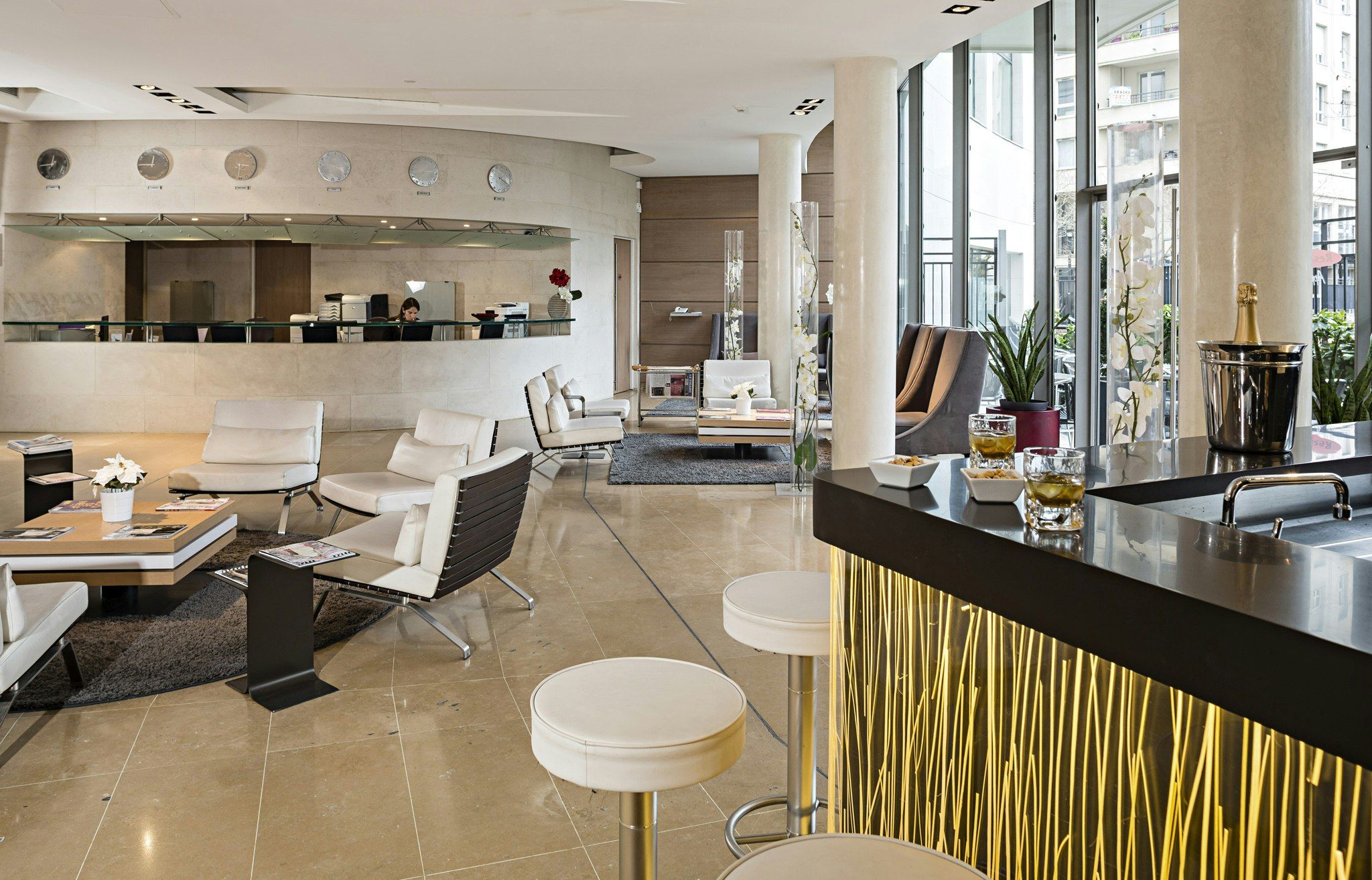 Front desk