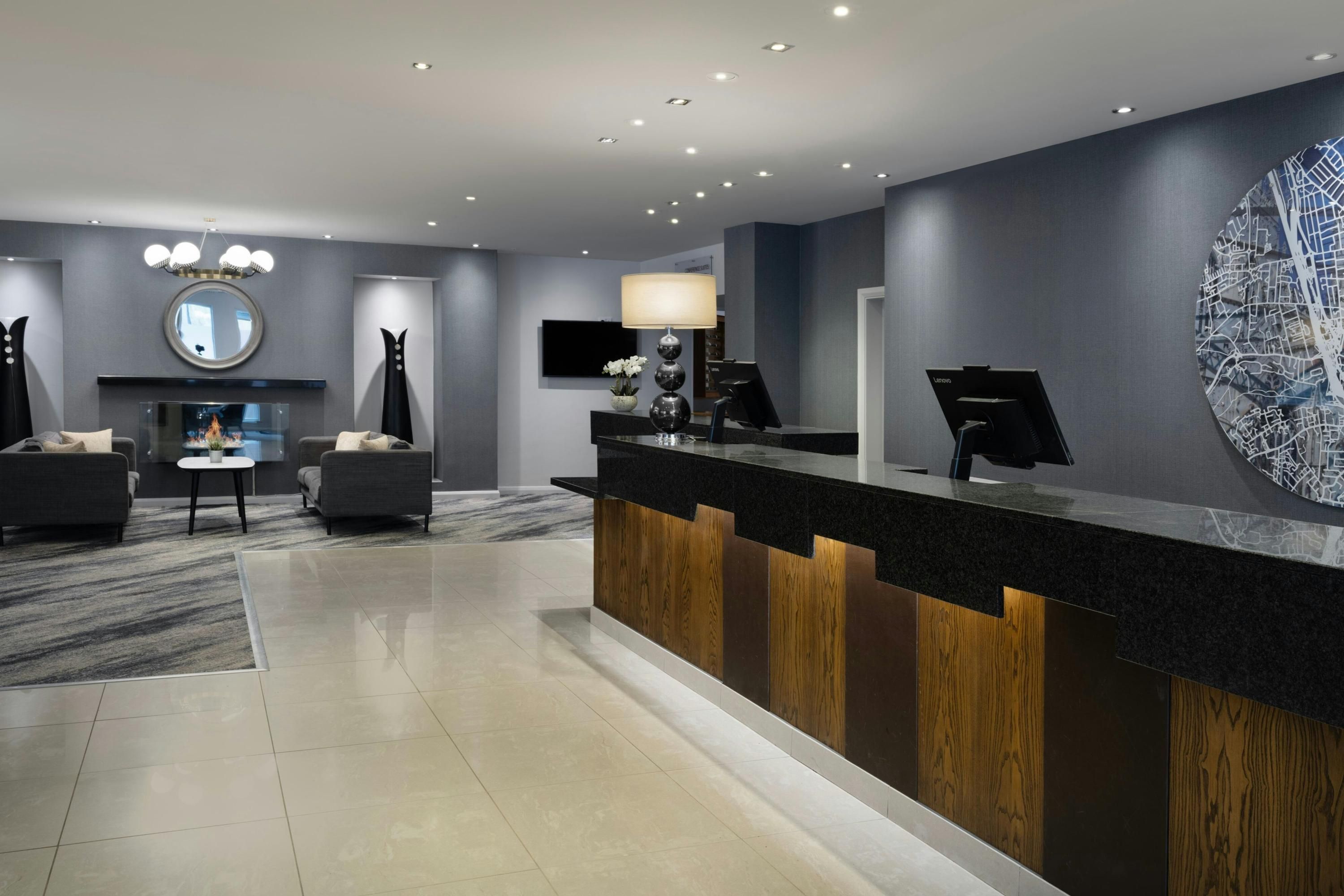 Front desk