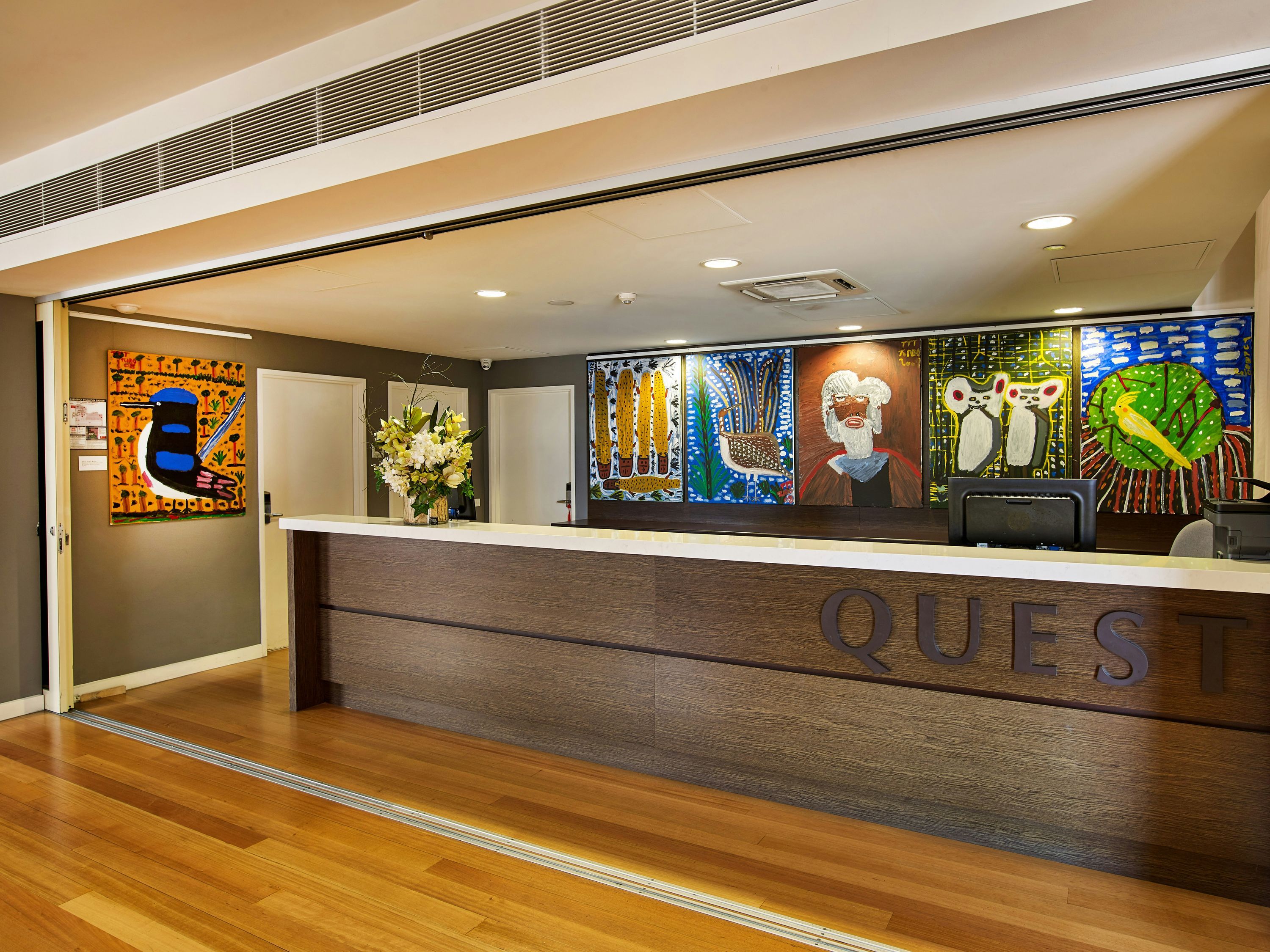 Front desk