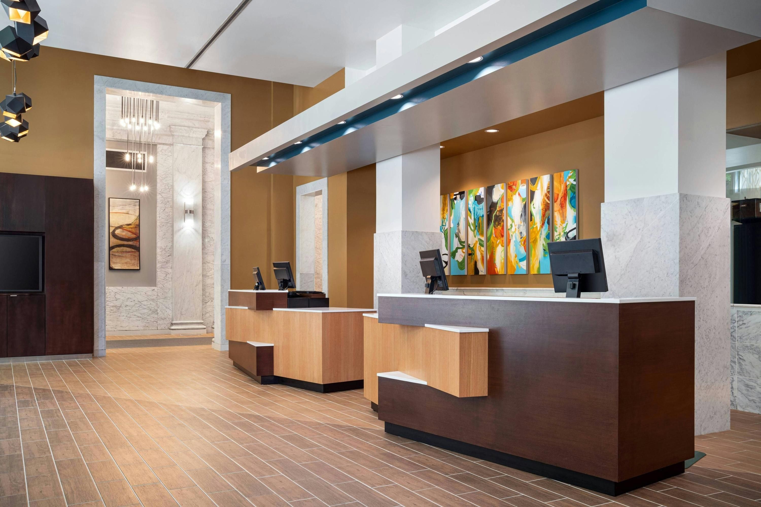Front desk