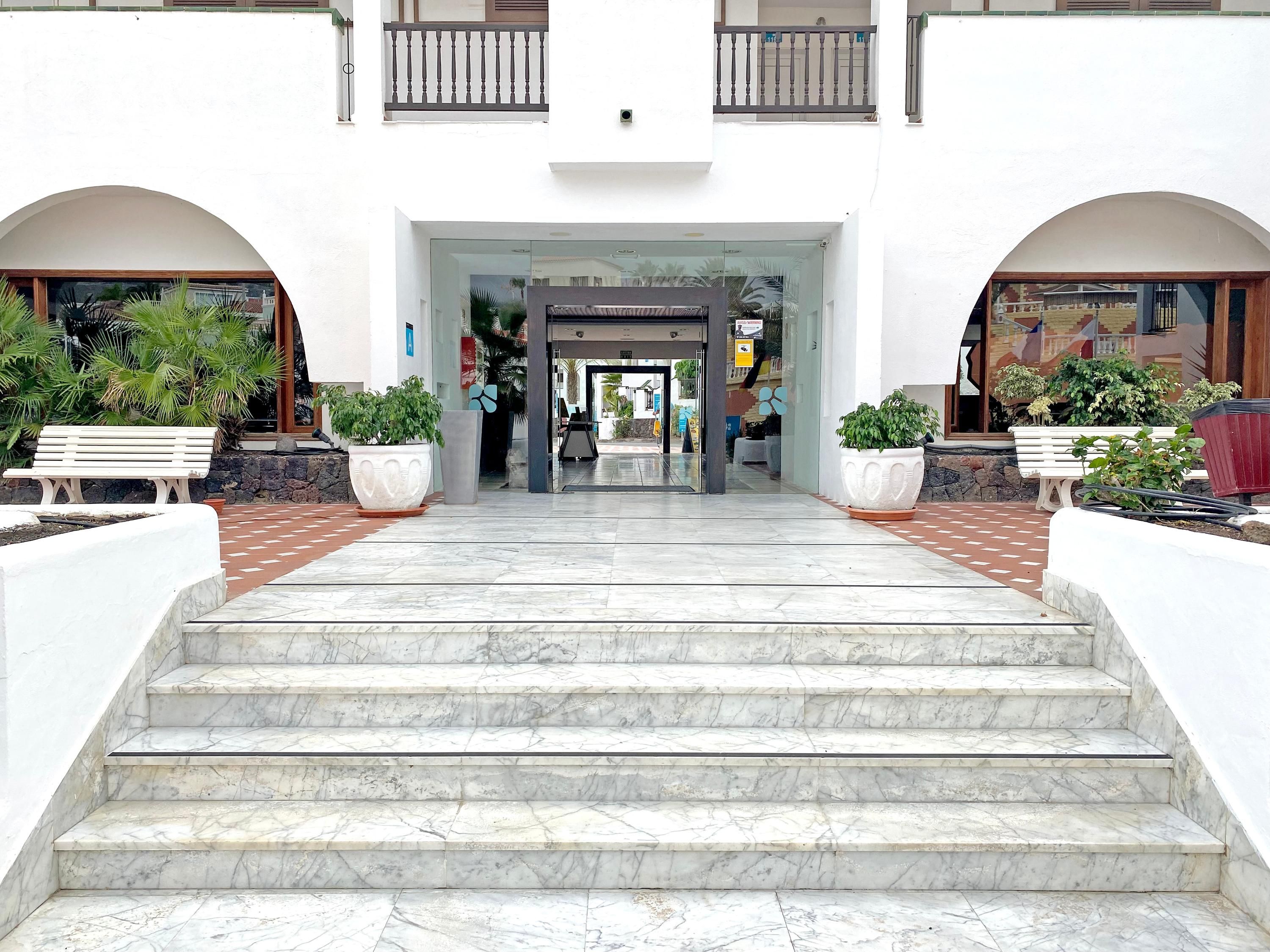 Hotel entrance