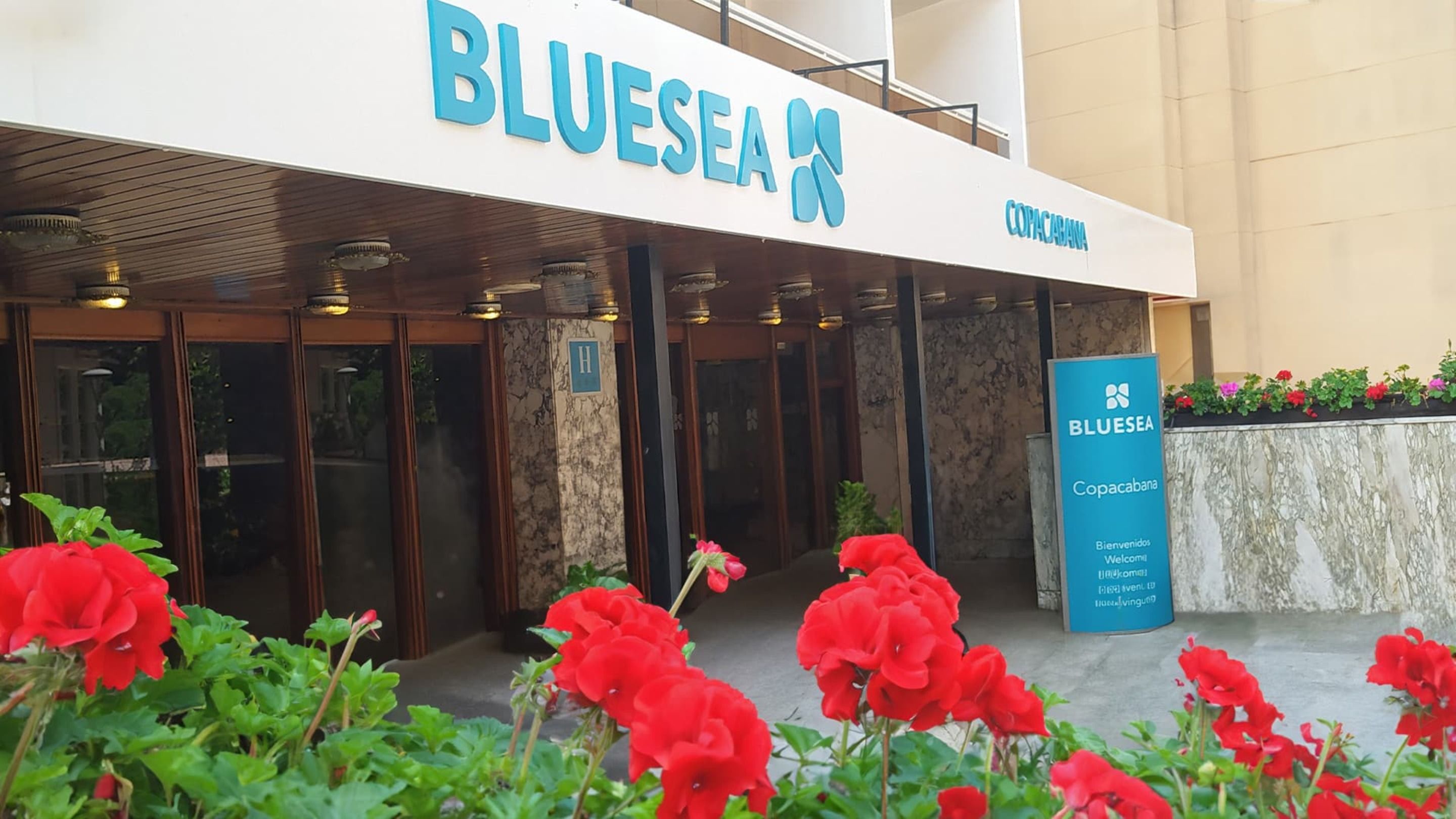 Hotel entrance