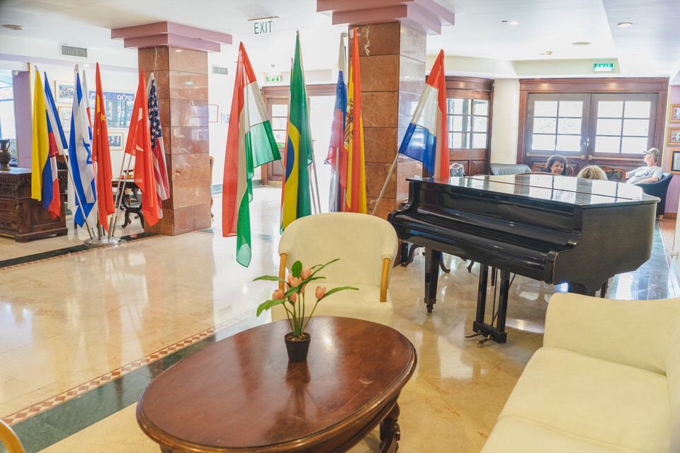 Hotel entrance