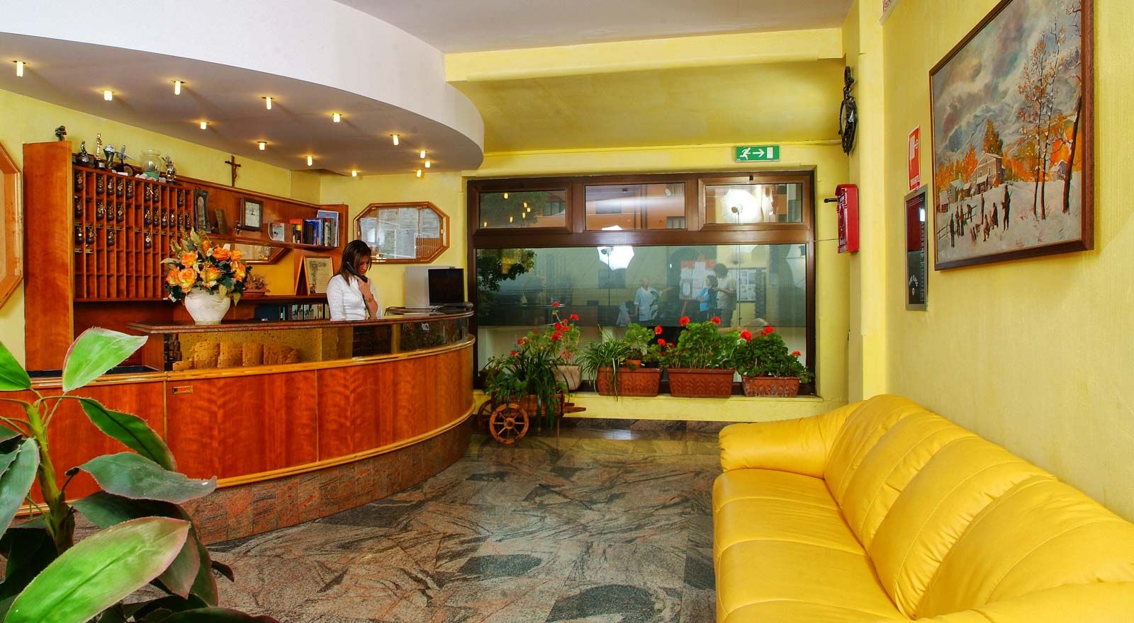 Front desk